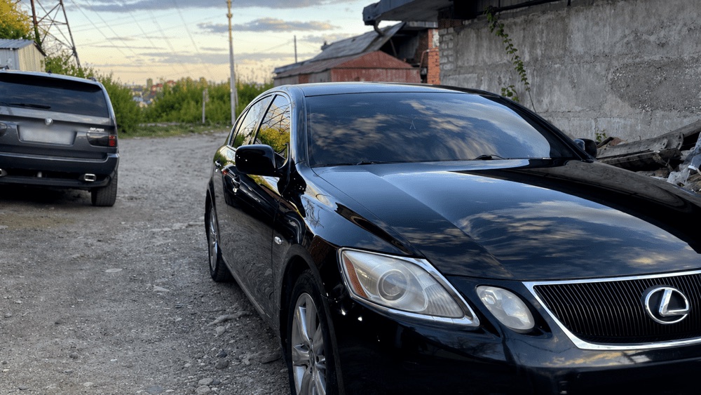 Lexus GS после детейлинга на выезде